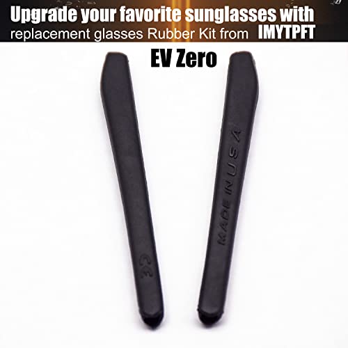 Ajustement parfait : pieds de rechange en silicone pour lunettes de soleil Oakleys EV-Zero