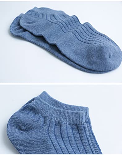 HZH 5 pares/lote meias masculinas de algodão verão respirável invisível meias curtas masculinas conf