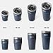 YETI Rambler 16 oz Stackable Tumbler, Vacuum Insulated, Stainless Steel with MagSlider Lid, Rescue Red