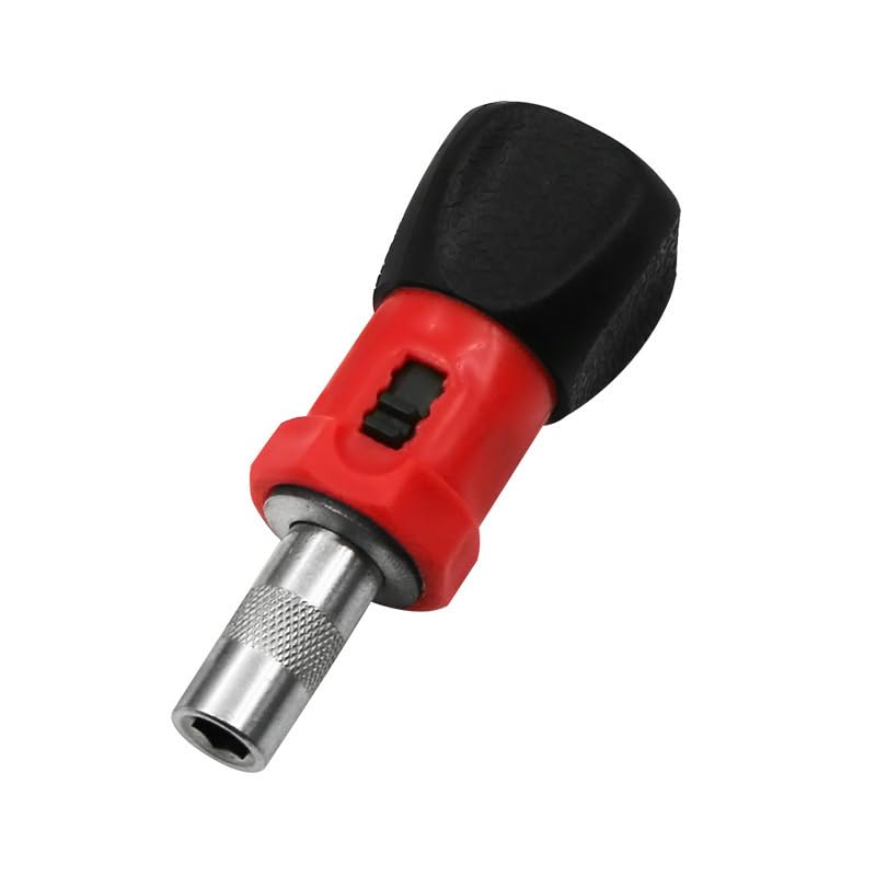Herramientas Destornillador de trinquete con mango cuadrado pequeño, 50 Uds., puede girar hacia adelante o hacia atrás, Mini destornillador de trinquete con enchufe Hexagonal de 6,35mm Llaves Allen