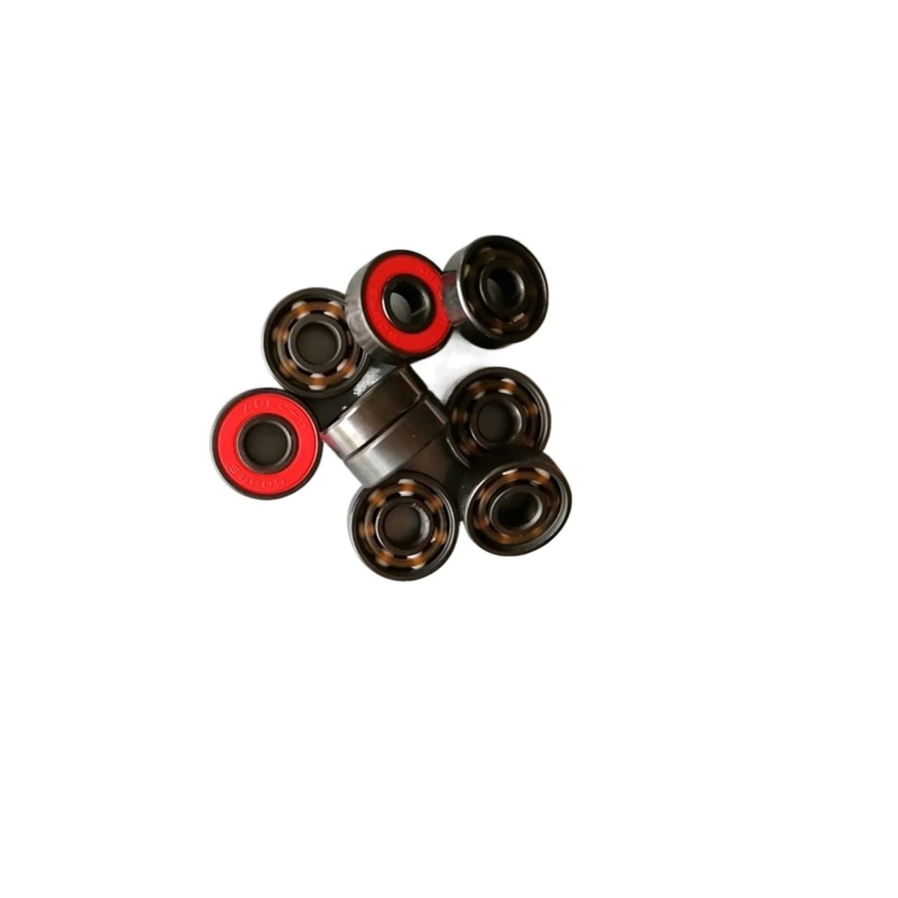 Roulements à billes 608 2RS ABEC 11 haute précision en céramique hybride 8x22x7mm