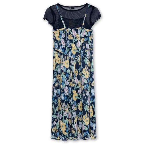 Speechless Girls' Short Sleeve Tee and Maxi Pleated Dress2