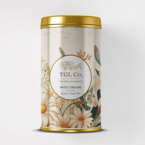 Image of TGL Co.Sweet Dreams Herbal Tea Infusion - 50G Tall Tin Can|Rich in Anti Oxidant | Refreshing | No Artificial flavor | Improve Digestion