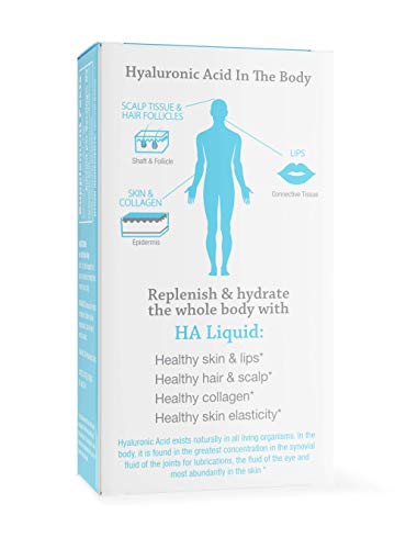 Hyalogic Vegan Friendly Hyaluronic Acid Liquid Supplement- Beauty From Within: Daily Skincare 30 Ml. Ha Dietary Supplement #TOP3