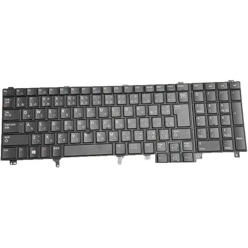 For DELL Precision M6600 6700 M6800 Latitude E6540 6530 6520 5520 E5530�C�������p�m�[�g�p�\�R�� �L�[�{�[�hJP���{��