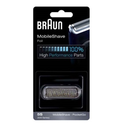 Grille de rasoir Braun 5S pour un rasage fluide au quotidien