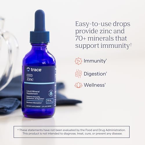 Trace Minerals Ionic Zinc Liquid Drops Supplement 2 fl oz 45 Servings - Image 2
