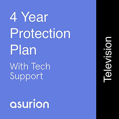 Asurion Monthly Television Protection Plan with Tech Support $2000-4999.99