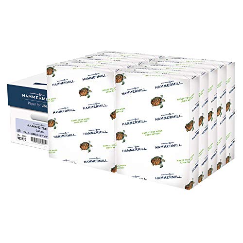 Image of Hammermill Colors Orchid, 20lb, 8.5 inch x 11 inch, 5000 Sheets /10 Ream Case (103770C)