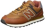 new balance schuhe damen weiss Smooth leather New Balance Herren Sneakers, Brown, 42.5 EU