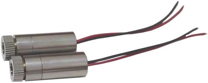 Laser Diode Module 650nm 5mw Red Laser Diodes 2Pack (Line)