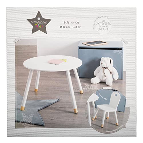 Atmosphera - Kindertisch Douceur weiß - Weiß