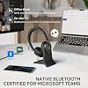 Yealink BH74 ANC Wireless Bluetooth Headset with Microphone, 6 AI Mic Hybrid Noise Cancelling, On Ear Work Headsets, 32H Talking Battery Life, Microsoft Teams Zoom Certified for Open Office #3