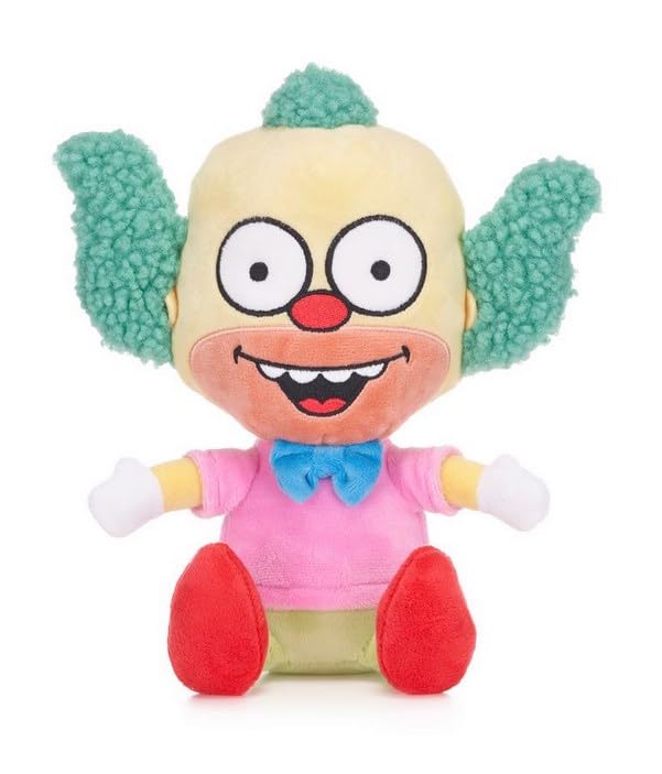 UKToyworld The Simpsons Krusty Clown Plush 8 inch Simpsons Soft Toy โ image 1
