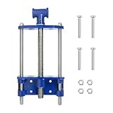 TEXALAN(R)7 Inch Woodworking Bench Vise,Workbench Vise，Easy-to-Operate Front Screw Vise for Workbench Chrome plating Leg Vise Hardware Woodworking