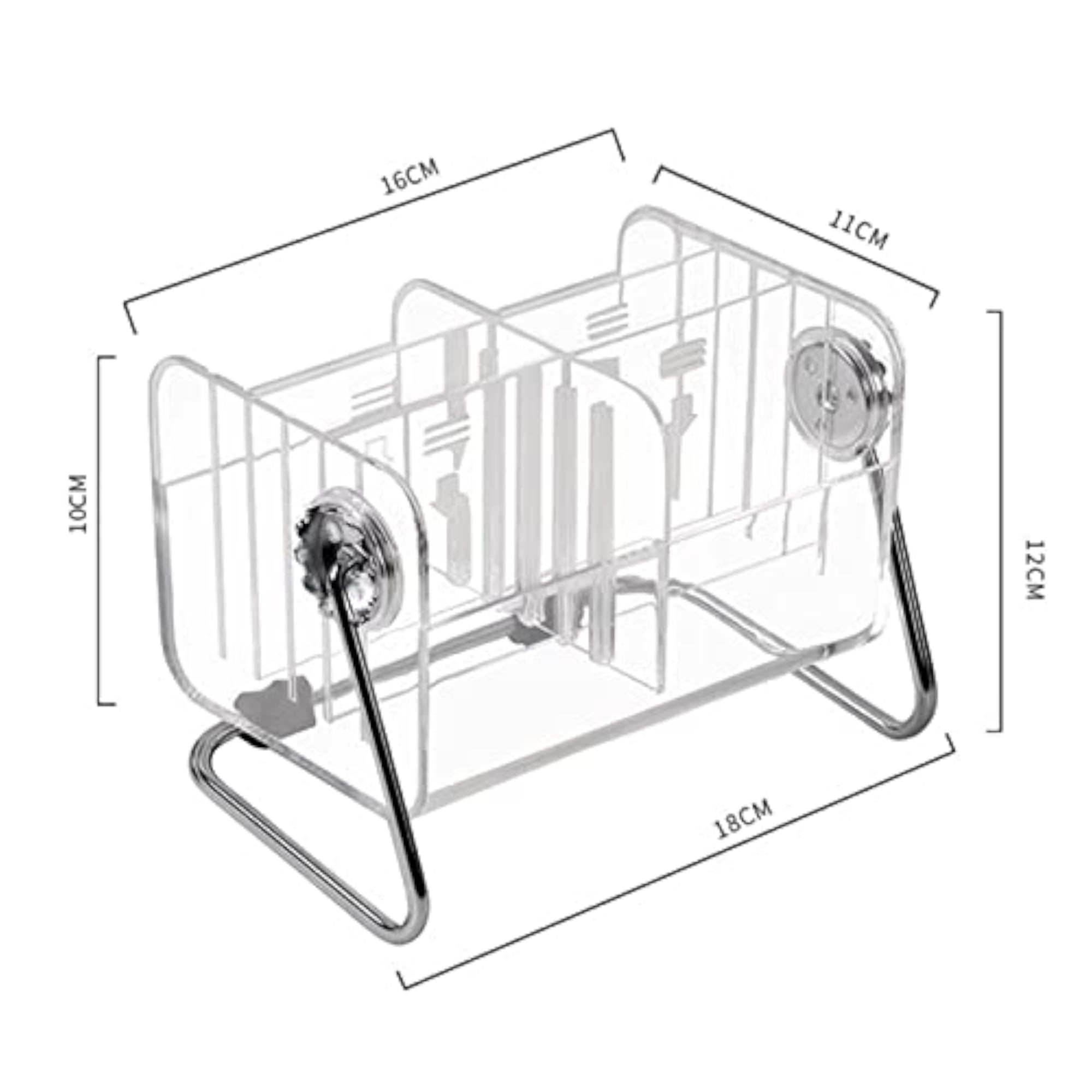 Remote Control Holder Organiser, Multi Functional Vanity Tray