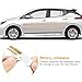 WINOMO 32 FT Car Body Side Stripes Auto Pinstripe Tape Decal Waistline Sticker for Suv Truck Camper Trailer
