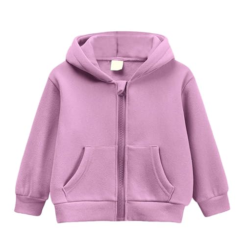 Sweat à capuche zippé fille vêtement extérieur décontracté manches longues hiver