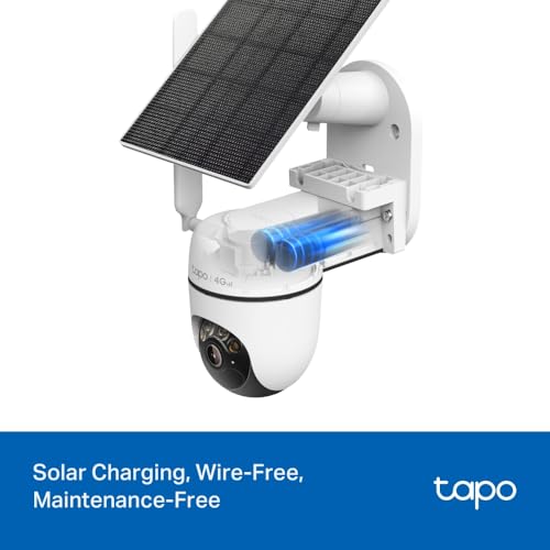 Image of Tapo C615G KIT 2K 3MP Solar Security Camera Outdoor Wireless,4G Security Camera with SIM Slot,Colour Night Vision Outdoor Camera,AI Detection CCTV,IP65,No Hub,Alexa,GoogleHome,No Monthly fee