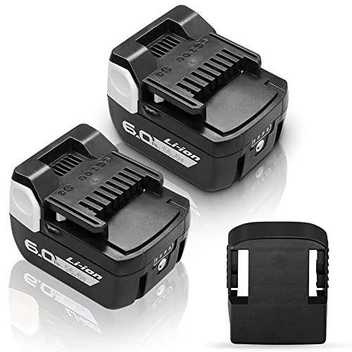 BSL1460 HiKOKI ハイコーキ 日立 14.4V バッテリー２個セット 互換品 LED残量表示付き6.0Ah BSL1450 BSL1430 BSL1440 BSL1415 329083 329877 329901 対応 ハイコーキバッテリー 電動工具用 大容量