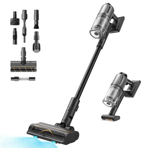 DREAME Z30 Cordless Vacuum Cleaner, Smart Stick Vacuum for Multi-Surface Cleaning, 310AW Suction with Dual Brushes, Pet Deshedding Tool, Long Runtime, Ideal for Hard Floor