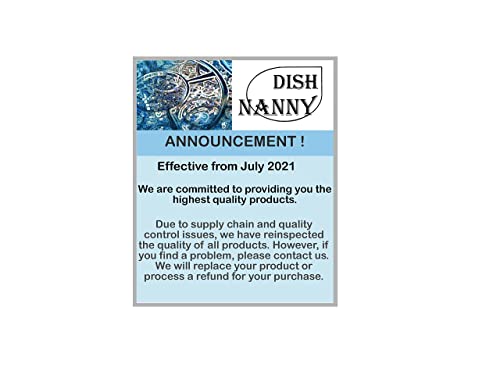 Metal Dishwasher Magnet Clean Dirty Sign in Stainless Steel - Unique and Stylish Look (Silver w/Black Lettering) - Thumbnail 5