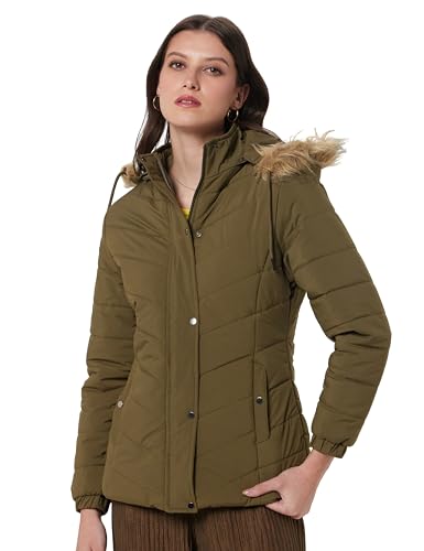 Image of Qube By Fort Collins Women's Polyester Standard Length Jacket