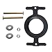 04-3817 Tank to Bowl Kit for Compatible with Eljer Toilet,Gasket Solid Brass Tank to Bowl Bolt Set