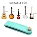 Musiin Guitar Silencer, Muffler, String Mute Accessory - Home Practical Guitar Mute Accessory for Acoustic & Folk Guitars, Training Tool with Instrument Accessories (Green)