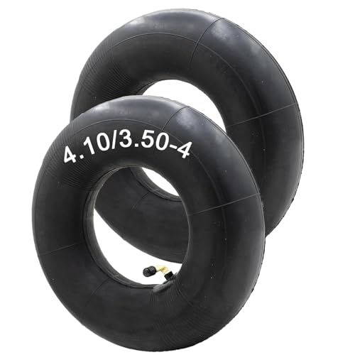 4.10/3.50-4 Tire Inner Tube with TR-87 Bent Valve Stem -