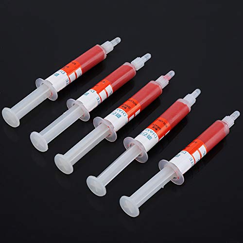 5er Set Diamantschleifer, Diamant Polierpaste Metall 8000 Diamantpaste Polierpaste Läpppaste Schleifpaste Nadelröhrchen W1.0# 8000 (W3.5 (3000 mesh Feinpolieren))