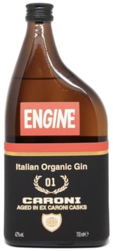 ENGINE - Caroni Cask - Gin distillé - Origine : Italie - Alcool : 42% - Arômes d'ananas rôtis - A déguster pur ou en cocktail - 70cl