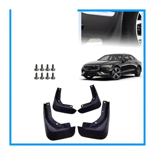 Guardabarros para Volvo S60 (2019-2024): proteja su carrocería contra salpicaduras y gravilla 5
