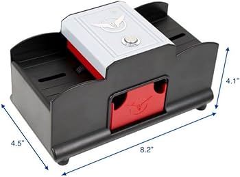 自動シャッフルマシーン Amazon.co.jp: 自動シャッフラー8デッキトランプシャッフル