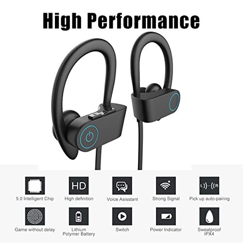 XUJAIOLQP Cuffie Bluetooth senza Fili, Auricolari