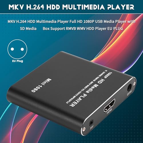 Lecteur multimédia Full HD 1080p compatible codec H.264 et RMVB - 3