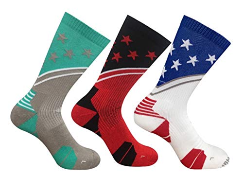 BestSale247 - Calcetines térmicos de esquí para hombre y mujer, tallas 39-42; 43-46, Para todo el año., Unisex adulto, color 3 pares. Mezcla de colores., tamaño 43-46 Cover