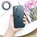 KIQ Premium Protection Heavy Duty Diamond Back Camera Lens Anti-Scratch and Lightweight for Apple iPhone 12 Pro Max (Rainbow)