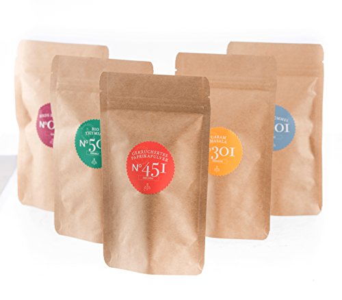 Rimoco N°770 Bio Ayurveda Frühstückszauber - Ayurvedische Gewürzmischung perfekt für z.B. Porridge, Müsli & Obstsalat | Bio Anbau (DE-ÖKO-007) | 60g in Kraftpapier Zip-Beutel