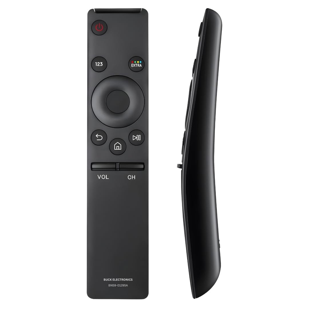 BN59-01295A Samsung TV Remote Control Replacement for Smart TV - Easy Setup, Durable Design, Universal Infrared Remote - Works with Samsung Smart, QLED, UHD, 4K, Curved, LED, LCD, & HDTV Models