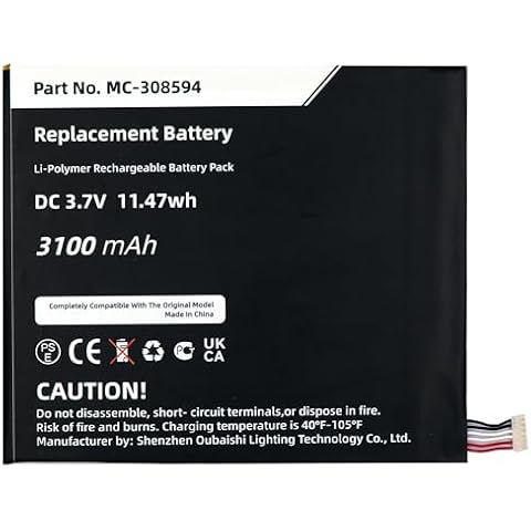 CS BATTERY Replacement Battery for SV98LN MC-308594 Cover