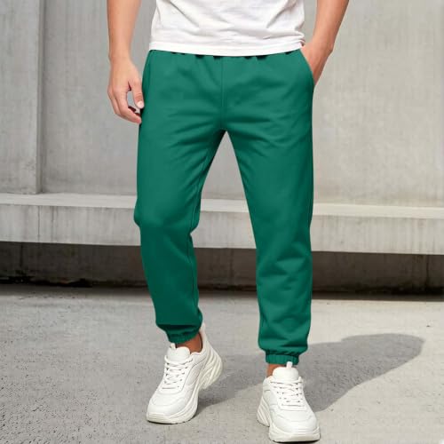 Boys Jogger Pants Casual Solid Tapered Elastic Waist Athletic Sweatpants - image 2