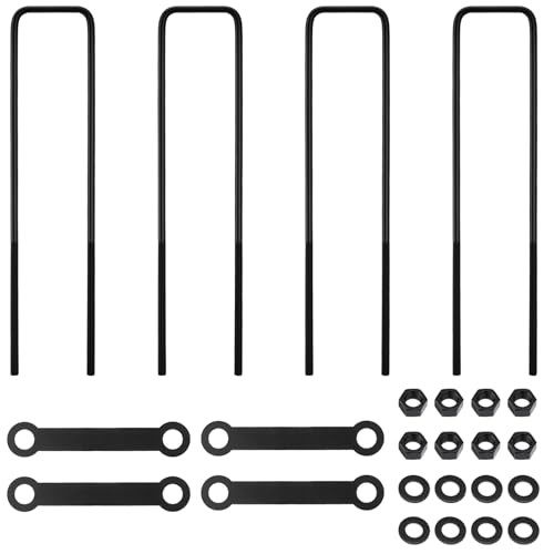 Racewill 22 Inch Square Bend U-Bolt Kit