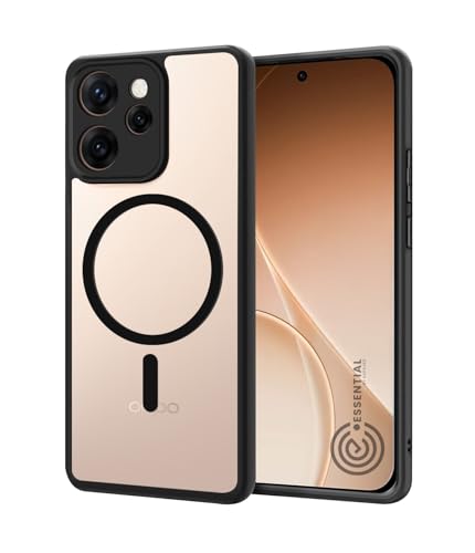 Image of KAPAVER Essential Case for Oppo Reno 15 Pro MagSafe, Magnetic | Oppo Reno 15 Pro Back Cover (Magnetic - Black)