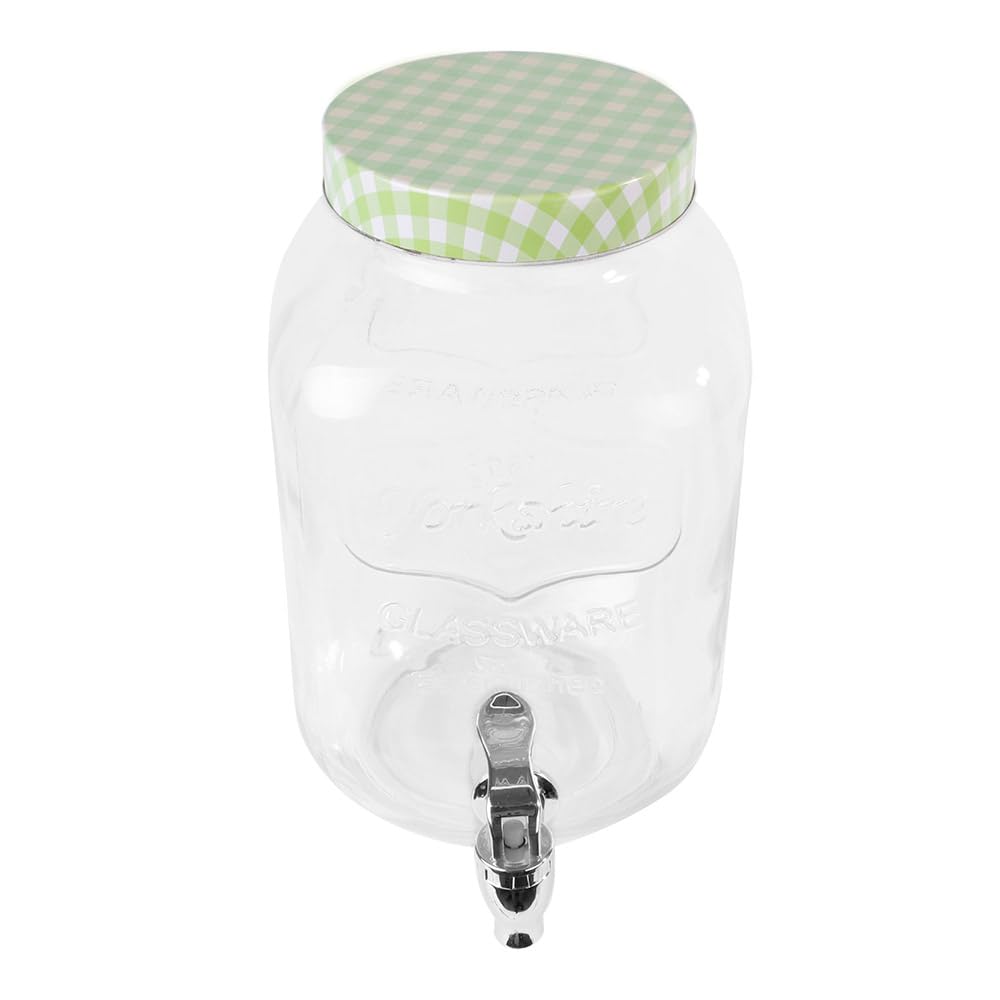 García de Pou Distributeur de Boissons Waki Glass 4 L 15,5 x 25 cm Transparent Verre (Lot de 2)