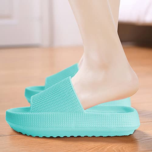 Secret Slippers Cloud Slides For Kids, Girls Boys Pillow Slippers Shower Bathroom, Comfort Non-Slip Thick Sole Slippers Summer Beach Shoes thumb #5