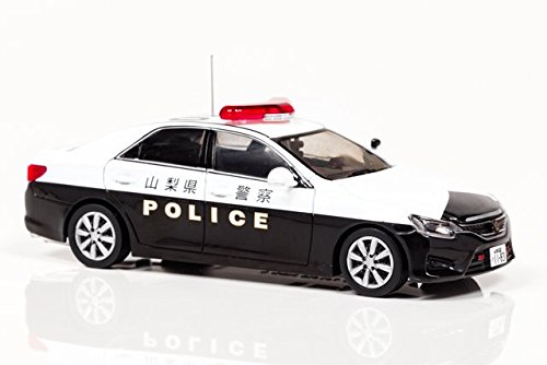 レイズ　トヨタマークX 山梨県警察所轄署地域警ら車両　未使用品　4台セット RAI'S (レイズ) 1/43 モデルカーセット 警視庁所轄署地域警ら