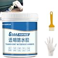 Cap Cut Waterproof Glue, Waterproof Glue Coating Sealant Agent Transparent Invisible Paste Glue with Brush, Fast-Drying Cap Cut Waterproof Glue, Invisible Waterproof Glue Anti Leakage Agent (1Pc)