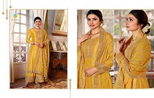 Image of Indian Designer Shalwar Kameez Suits Ready to Wear Pakistani Palazzo Dresses