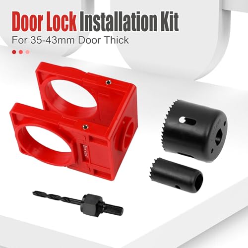 Kit para Instalación de Cerradura con Cortador de Agujero miniatura 3